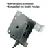 KRAM Fix2car aktiver Halter f�r HUAWEI Pura 80 Pro, zum festen Einbau, Abbildung 6