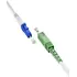 Goobay Glasfaserkabel (FTTH), 3m, Singlemode (OS2), LC-UPC Stecker auf SC-APC Stecker, white, Abbildung 2