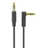 Goobay Audio-Verbindungskabel , 3.5mm Klinke, L�nge: 1.5m, Black, 90�