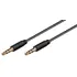 Goobay Audio-Verbindungskabel , 3.5mm Klinke, L�nge: 1.5m, Black