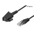 Goobay VDSL Kabel 6m / TAE-F Anschlu�kabel auf RJ45 Buchse (8P2C)
