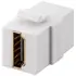 Goobay Keystone Modul HDMI Verbinder, 2x HDMI Buchse, 8K 60 Hz, White, Abbildung 1