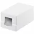 Goobay Keystone-Leergeh�use, 1-fach, white, Abbildung 2