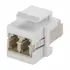 Goobay Keystone Modul Lichtwellenleiter, 2x LWL-Buchse (LC-Duplex), Abbildung 1