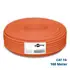 Goobay CAT 7A Netzwerkkabel, S/FTP (PiMF), 100m Rollenware, Orange