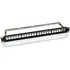 Goobay 19 Zoll (48,3 cm) Keystone-Patchpanel (STP), unbest�ckt (1 HE), mit Erdungskabel