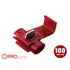Abzweigverbinder 0,5mm bis 1,0mm , RED, 100 St�ck
