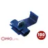Abzweigverbinder 1,0mm bis 2,5mm , BLUE, 100 St�ck