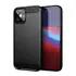 TPU Case (H�lle), Carbon-black, f�r APPLE iPhone 12 Mini