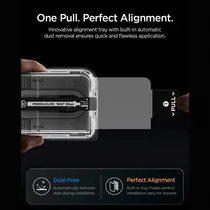 Spigen Glas.tR EZ Fit, Displayschutz f�r APPLE iPhone Duo, 2 St�ck, Abbildung 2