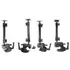 Brodit Standfuss / Sockelhalterung mit Rohrhalterung, L�nge: 340mm (max. Belastung: 1kg), Kugelkopf: 20mm, Abbildung 1