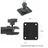 Brodit Standfuss / Sockelhalterung, L�nge: 132mm (max. Belastung: 2kg), Kugelkopf: 20mm, Abbildung 3