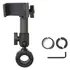 Brodit stabile Motorradhalterung, Sockelhalterung 123 mm f�r Lenker mit 20-32 mm, Halterung verstellbar: Passt f�r Ger�te mit Abmessungen: Breite: 56-92 mm, Dicke max.:15 mm