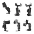 Brodit stabile Motorradhalterung, Sockelhalterung 71 mm f�r bis zu 10mm Spiegelklemmen-Gewinde, Halterung verstellbar: Passt f�r Ger�te mit Abmessungen: Breite: 56-92 mm, Dicke max.:15 mm, Abbildung 5
