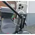 Brodit stabile Motorradhalterung, Sockelhalterung 71 mm f�r bis zu 10mm Spiegelklemmen-Gewinde, Halterung verstellbar: Passt f�r Ger�te mit Abmessungen: Breite: 56-92 mm, Dicke max.:15 mm, Abbildung 8