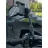 Brodit stabile Motorradhalterung, Sockelhalterung 40 mm mit Spiegelklemme (8-14mm), Halterung verstellbar: Passt f�r Ger�te mit Abmessungen: Breite: 56-92 mm, Dicke max.:15 mm, Abbildung 10