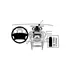 Brodit ProClip (extra stabil) f�r Ford Mondeo, ab Bj. 05/2007 bis 09/2014 (Nicht bei Ausstattung Business X / nur bei durchgehender Scheibenl�ftung), Abbildung 5