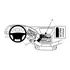 Brodit ProClip (extra stabil) f�r Mercedes Actros, ab Bj. 2003 bis 2013, Abbildung 5
