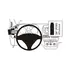 Brodit ProClip (extra stabil) f�r Fiat Doblo, ab Bj. 2010 bis 2014, Abbildung 5