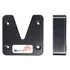 Brodit Universal V-Halterung, f�r Mobiltelefone, Pager und andere Produkte mit Halte-Knopf oder einer Clip-Halterung