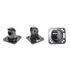 Brodit Standfu� / Halterabschluss f�r Rohverbindungen, als Basis / Abschluss f�r alle Teile mit GROBER Zahnung, eckige Montageplatte 50x50 und, Abbildung 5