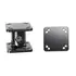 Brodit Komplettset / Sockelhalterung 2 Zoll (Gesamtl�nge: 62mm), 2x AMPS Montageplatte eckig 50x50mm, Grobe Zahnung