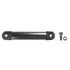 Brodit Rohr-Verl�ngerung 6 Zoll (Gesamtl�nge: 182mm) / Grobe Zahnung