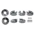 Brodit Oberteil f�r Sockel mit Kabelf�hrung, Winkel: 15� / H�he 26mm