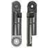 Brodit Rohr-Verl�ngerung 4 Zoll mit variablem Versatz (Gesamtl�nge: 132mm) / Grobe Zahnung