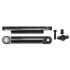 Brodit Rohr-Verl�ngerung 6 Zoll (Gesamtl�nge: 182mm) / Feine Zahnung