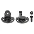 Brodit Standfu� / Halterabschluss f�r Rohverbindungen, als Basis / Abschluss f�r alle Teile mit FEINER Zahnung, runde Montageplatte 64mm, Abbildung 1