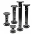 Brodit Komplettset / Sockelhalterung 4 Zoll (Gesamtl�nge: 114mm), 2x Montageplatte rund 62mm, Grobe Zahnung, Abbildung 5