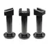 Brodit Grundhalterung / Sockelhalterung, mit drehbarer AMPS Montageplatte 15� abgewinkelt, L�nge: 117mm