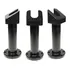 Brodit Grundhalterung / Sockelhalterung, mit drehbarer AMPS Montageplatte 30� abgewinkelt, L�nge: 117mm, Abbildung 1