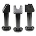 Brodit Grundhalterung / Sockelhalterung, mit drehbarer AMPS Montageplatte 60� abgewinkelt, L�nge: 117mm, Abbildung 1