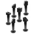 Brodit Grundhalterung / Sockelhalterung, mit drehbarer AMPS Montageplatte 75� abgewinkelt, L�nge: 117mm, Abbildung 5