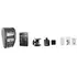 Brodit Drucker Halterung mit MultiMoveClip + 2 Zoll Sockelhalterung f�r ZEBRA QLN 320