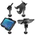 Brodit einstellbarer Tablet Halter mit S�ulenhalterung f�r SAMSUNG Galaxy Tab Active 5, 3-Punkt Befestigung