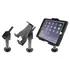Brodit einstellbarer Tablet Halter mit S�ulenhalterung f�r SAMSUNG Galaxy Tab Active 5 Pro, 3-Punkt Befestigung