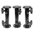 Brodit Komplettset / Sockelhalterung 6 Zoll (Gesamtl�nge: 164mm) / Fl�gelschrauben / feine Zahnung / Montageplatte 2x Rund, Abbildung 2
