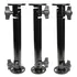 Brodit Komplettset / Sockelhalterung 10 Zoll (Gesamtl�nge: 264mm) / Fl�gelschrauben / feine Zahnung / Montageplatte 2x Rund, Abbildung 2