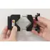 Brodit Rohr-Halterung f�r Rohre mit 29 bis 40mm Durchmesser, Auflagefl�che: 50x40mm , mit 2 Fl�gelmuttern, Abbildung 1