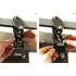 Brodit Grundhalterung / Sockelhalterung f�r Gabelstapler , L�nge: 140mm, max Steg-Breite: 72mm, Kugelkopf: 20mm, Abbildung 3