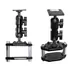 Brodit Grundhalterung / Sockelhalterung f�r Gabelstapler , L�nge: 140mm, max Steg-Breite: 72mm, Kugelkopf: 20mm, Abbildung 7