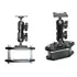 Brodit Grundhalterung / Sockelhalterung f�r Gabelstapler , L�nge: 140mm, max Steg-Breite: 97mm, Kugelkopf: 20mm, Abbildung 6