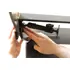 Brodit Grundhalterung / Sockelhalterung f�r Gabelstapler , L�nge: 172mm, max Steg-Breite: 97mm, Kugelkopf: 20mm, Abbildung 1