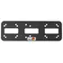 Brodit Montageplatte (Metall) mit vorgebohrten L�chern, 180 x 60 x 3mm