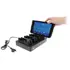 Brodit 4-fach Tischladeger�t f�r SAMSUNG Galaxy Tab Active 5 Pro, Ladung �ber Pogo-Pins, passt f�r Ger�te mit Original H�lle, Abbildung 5