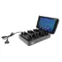 Brodit 4-fach Tischladeger�t f�r SAMSUNG Galaxy Tab Active 5 Pro, Ladung �ber Pogo-Pins, passt f�r Ger�te mit Original H�lle