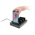 Brodit 4-fach Tischladeger�t f�r SAMSUNG Galaxy XCover Pro, Ladung �ber Pogo-Pins, Abbildung 5
